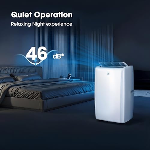 Wattsmart 14000BTU Portable AC Unit with App Control White