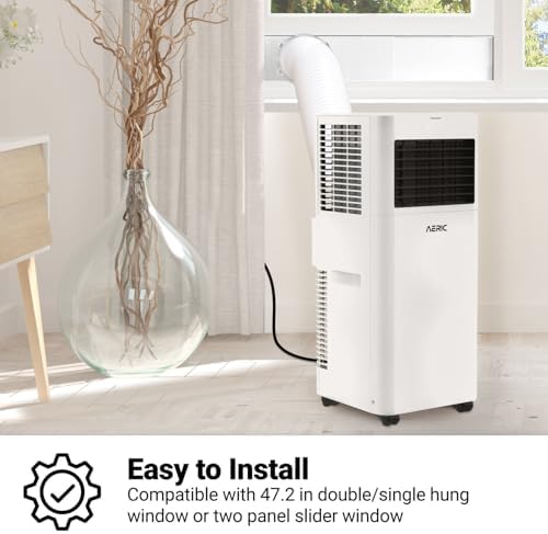 Aeric 5000 BTU Portable AC with Dehumidifier and Remote Control 1