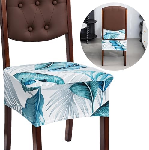 Dining Chair Seat Covers Set of 6 Stretch Slipcover Protectors