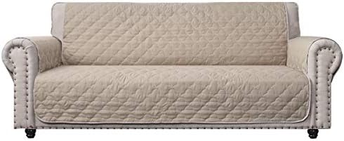 CHHKON Waterproof Sofa Slipcover with Side Pockets 68 Inch 1