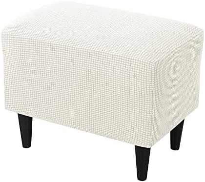 PENDEJATO Stretch Ottoman Covers White
