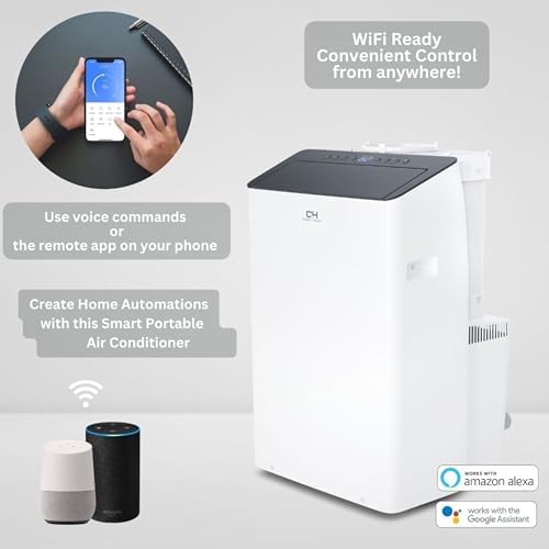 CooperHunter 14000 BTU Inverter Portable AC with Heat Pump