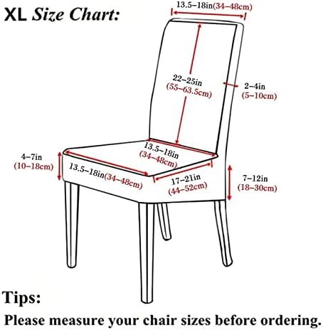 Stretch Dining Chair Slipcovers Black 4 Per Set