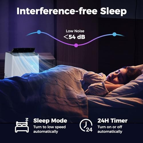 SIMOE 12000 BTU Portable AC with Heating and Cooling