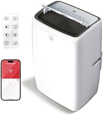 Wattsmart 14000BTU Portable AC Unit with App Control White