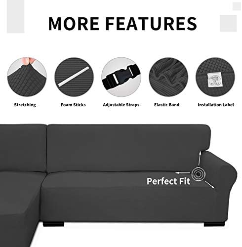 Easy-Going Stretch Sofa Slipcover 2 Pieces