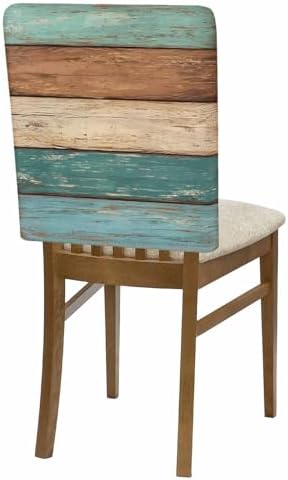 Teal Turquoise Dining Chair Covers Set of 4 1