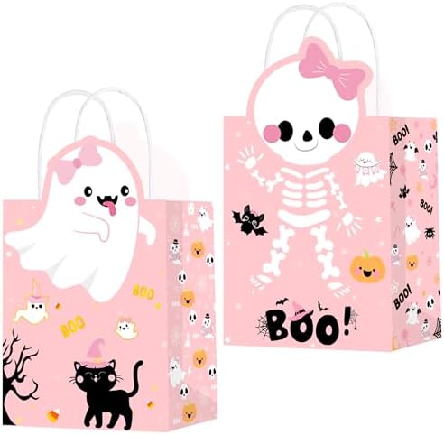C L Cooper Life Halloween Party Tote Bags with Handles 12pcs