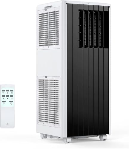 LALFPET 8000 BTU Portable Air Conditioner with Cooling Dehumidifier and Fan