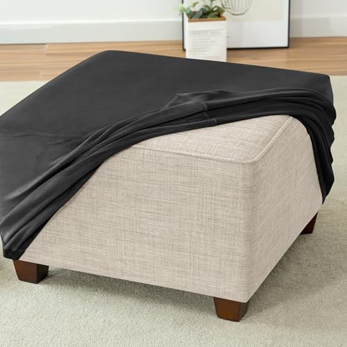 CONRUSER Stretch Ottoman Covers for Living Room Stools