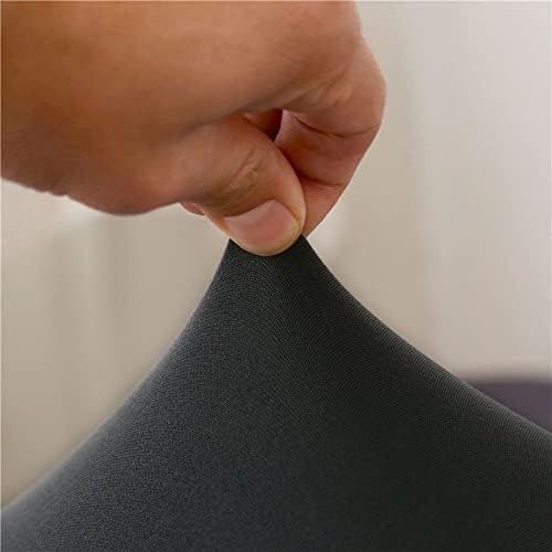 HFCNMY Round Stool Covers 4 Pack Drak Gray 1
