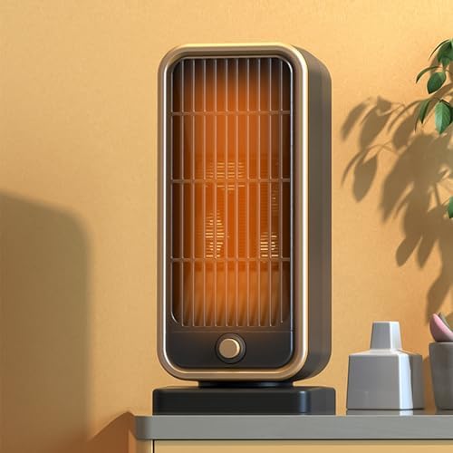 DOACT Silent PTC Ceramic Fan Heater 500W 3S Heating US Plug