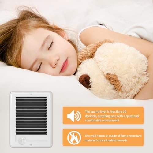 CSC151TW Electric Wall Heater With Thermostat 1