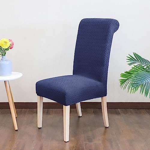 SPRINGRICO 4 Pack Dining Chair Covers with Seat Belt