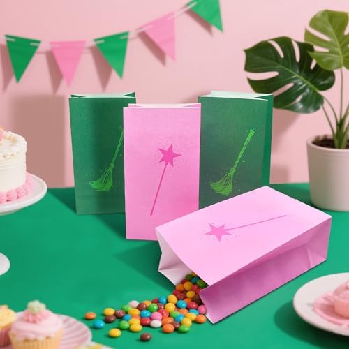 Witch Party Favor Bags with Stickers 30 Pcs Set 1