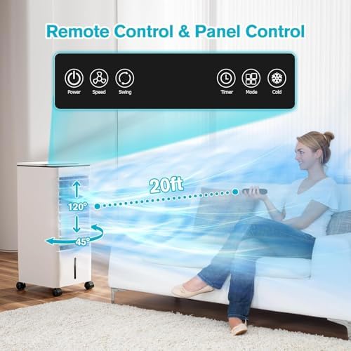 Flowbreeze 3-in-1 Portable Air Cooler with Remote