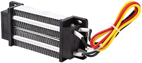 200W DC 12V PTC Ceramic Heater Insulated Thermostatic