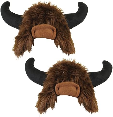 Beistle Plush Buffalo Hats Pack of 2
