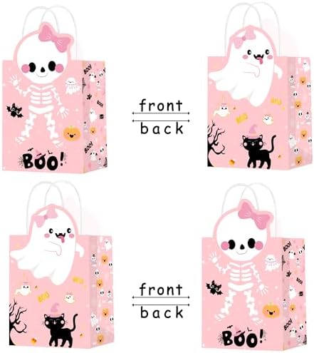 C L Cooper Life Halloween Party Tote Bags with Handles 12pcs