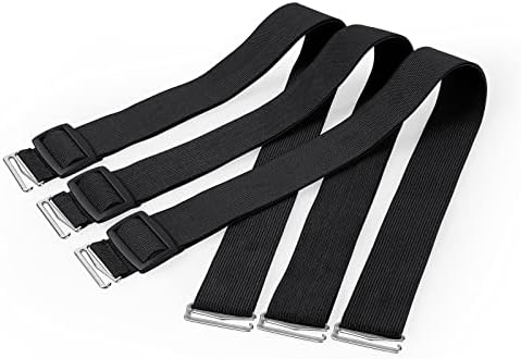 TAOCOCO 3 Pack Adjustable Elastic Straps for Recliner Covers 1