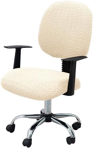 MIFXIN 2-Piece Stretchable Office Chair Cover