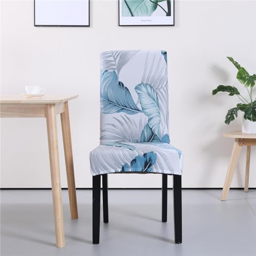 Fhberni Stretch Dining Chair Covers 4 Pack