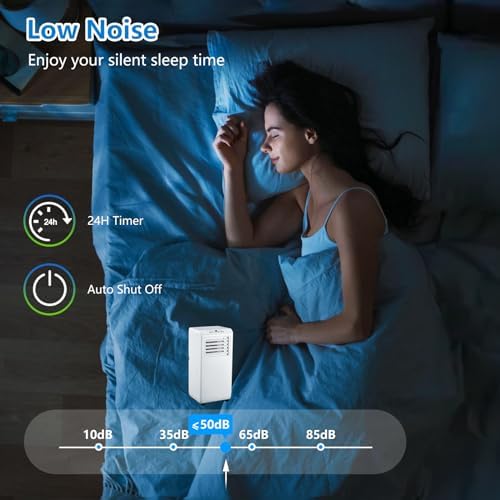 Portable Air Conditioner 3-in-1 with Remote Control