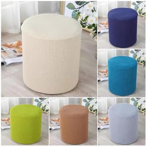 Shiningirl Stool Covers with Elastic Bottom