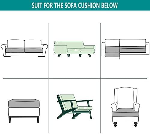 AURLOE Waterproof Sofa Slipcovers 1pc Stretch Cover for Couch and Armchair