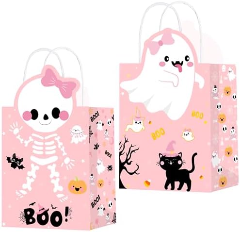C L Cooper Life Halloween Party Tote Bags with Handles 12pcs