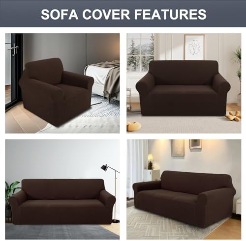 Luxshare Home Stretch Couch Cover for XL Oversized Sofa