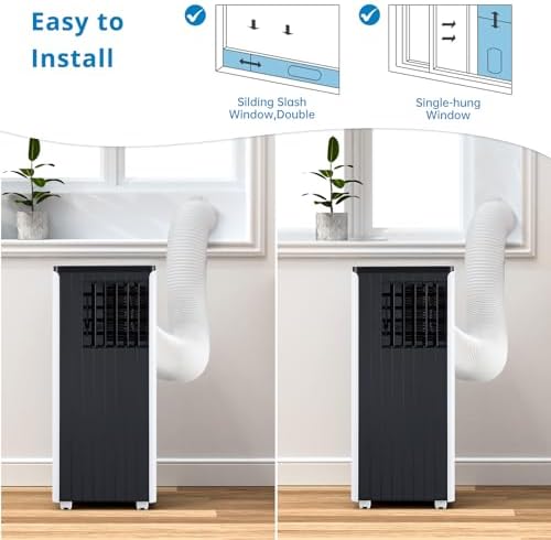 PioneerWorks 8000 BTU Portable AC Unit 3-in-1