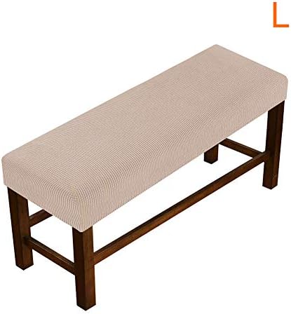 EKDJKK Dining Bench Cover - Khaki Large Size