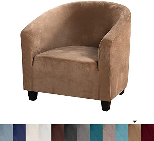 MIFXIN Premium Velvet Armchair Slipcover 2 Pack