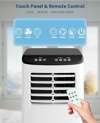 GarveeHome 8000 BTU Portable AC Unit 3-in-1