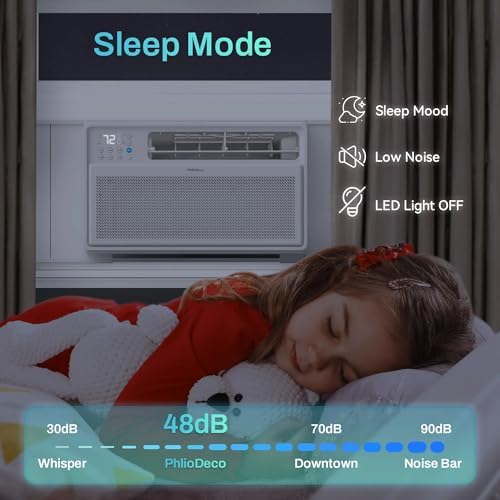PHILODECO 10000 BTU Inverter Window Air Conditioner