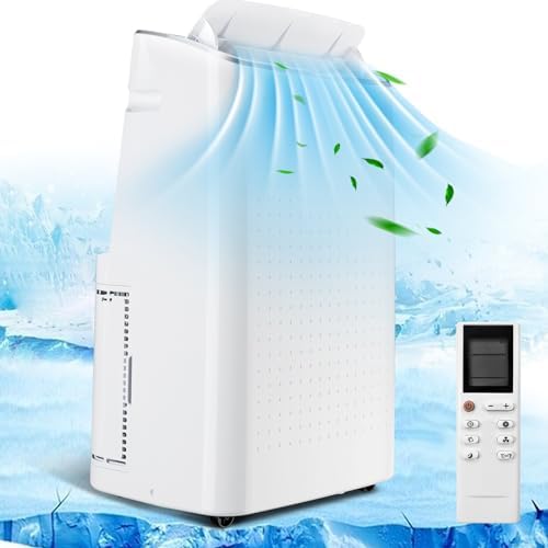 14000 Btu Portable Air Conditioner with Fan and Dehumidifier