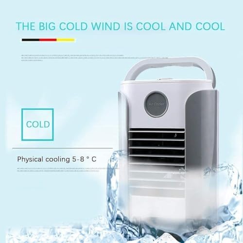 Mini Air Cooler Portable Fan with USB Charging