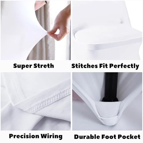 Vencede Spandex Chair Covers 50PCS Stretchable and Durable