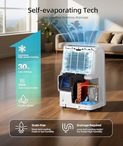 ZAFRO 12000 BTU Portable AC Unit for Bedroom 1