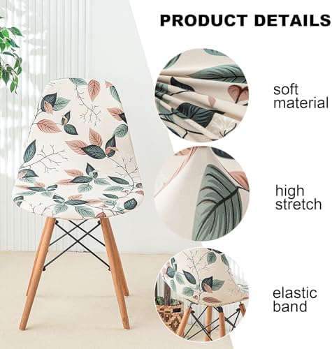 GOSTADY Dining Chair Covers Set of 4 Modern Style