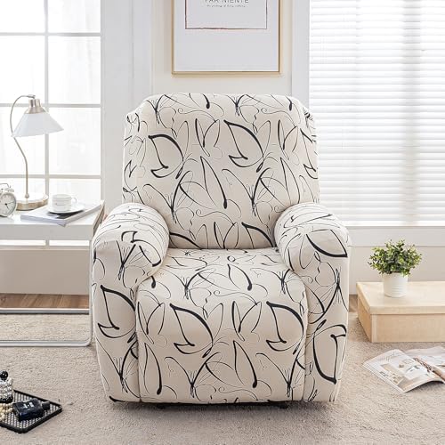 FUANGUI Recliner Chair Cover Set 4 Pieces