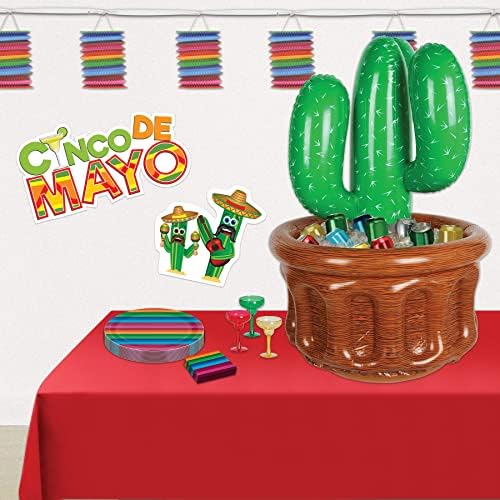Beistle Inflatable Cooler Cactus Party Decor