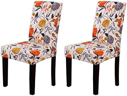 Stretch Dining Chair Covers Set of 2 Style 05