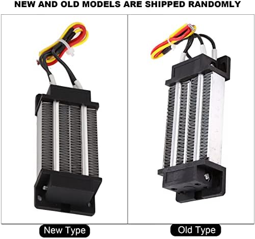200W DC 12V PTC Ceramic Heater Insulated Thermostatic