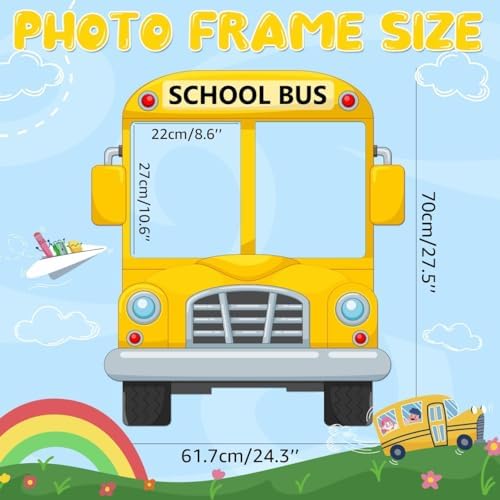 Back to School Photo Booth Props Set 16 Pieces 1