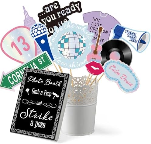 31pcs Era Party Photo Booth Props Kit