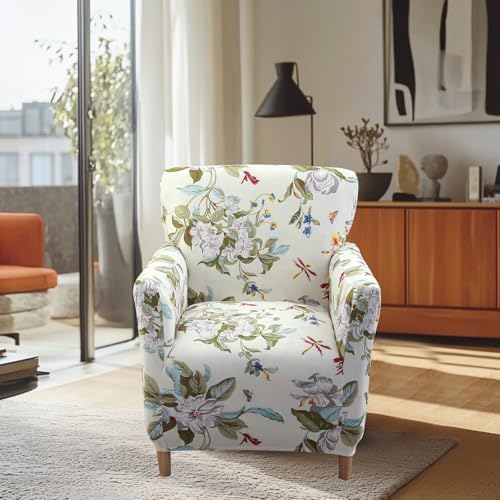 FUANGUI Stretch Armchair Slipcover with Arms 1