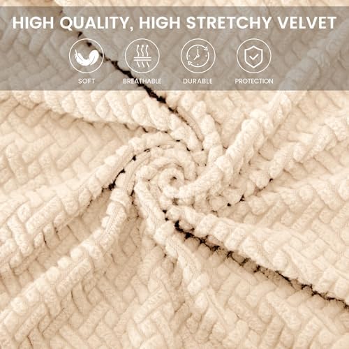 MIFXIN 2-Piece Stretchable Office Chair Cover