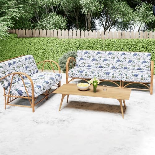 Smiry Printed Couch Cushion Covers Stretch Soft and Non-Slip